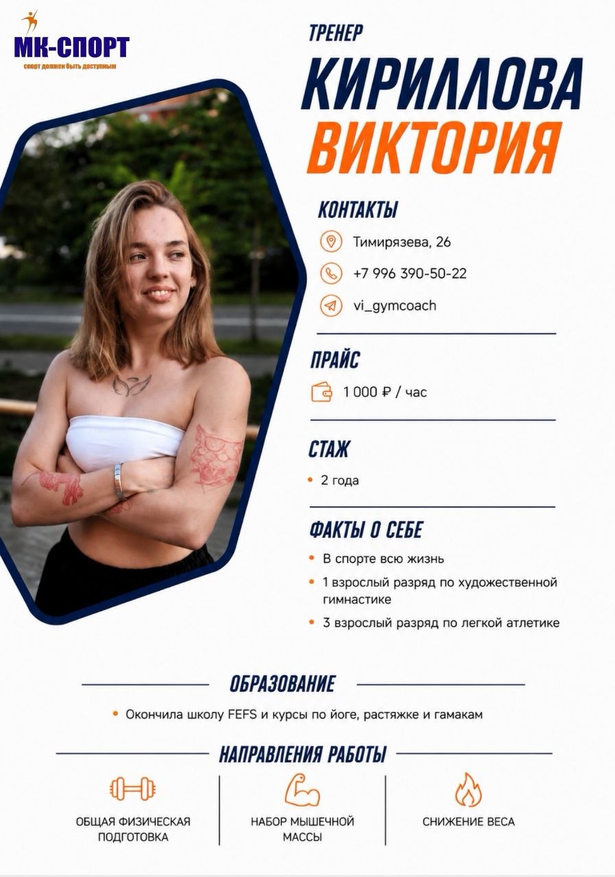 Кмриллова Виктория
